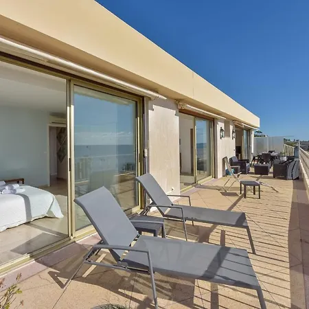 Kikiloue Rare Rooftop Terrace With Breathtaking View Over The Bay * Cannes
